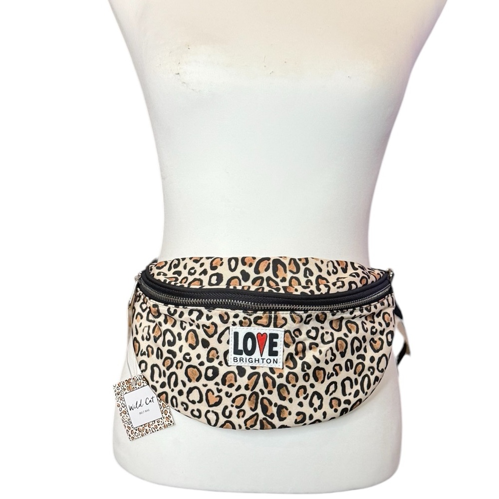 Brighton Wild Cat Belt Bag Leopard Print
